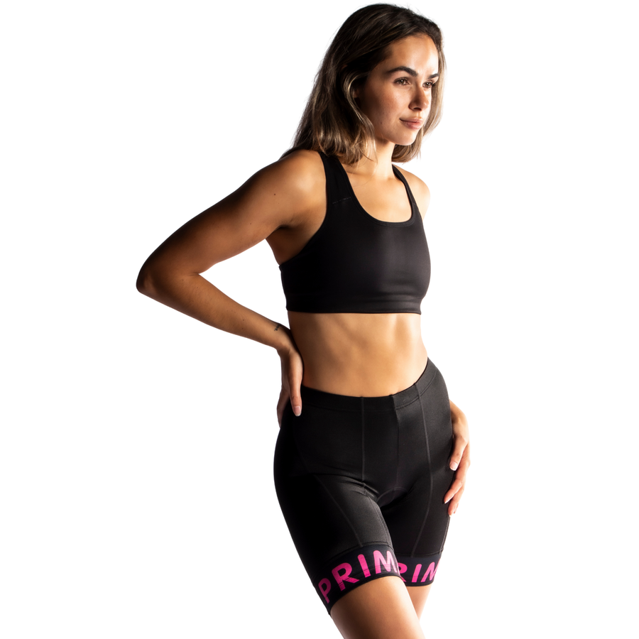 Lunix Women's Pink Prisma Shorts