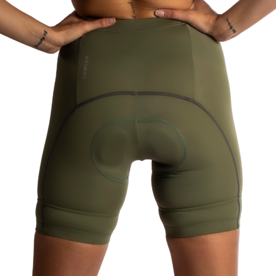 Solid Army Green Women's Prisma Short