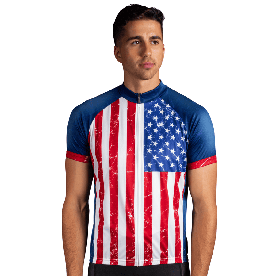 Stars Stripes Men's Sport Cut Jersey