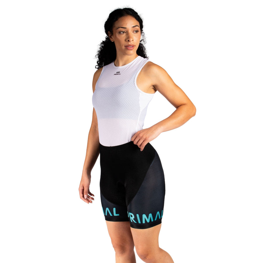 Lunix Women's Teal Black Label Shorts