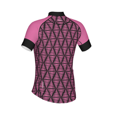Pink Diamondoid Women's Evo 2.0 Jersey