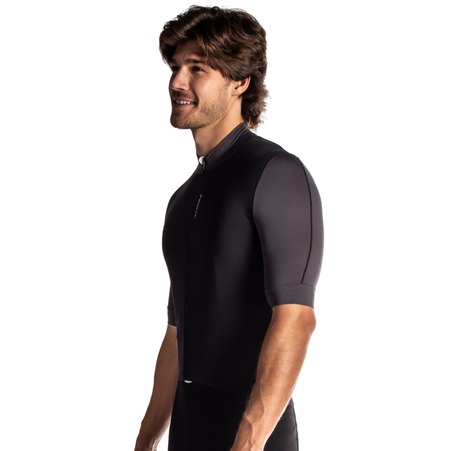 Alitios Men's Black/Gray Vertos Jersey