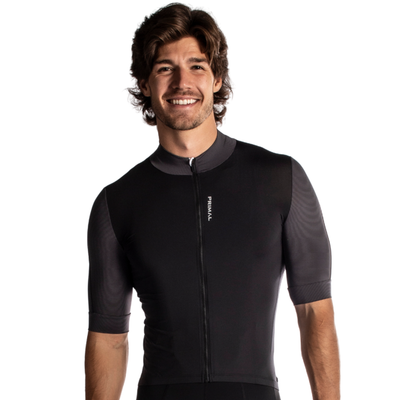 Alitios Men's Black/Gray Vertos Jersey