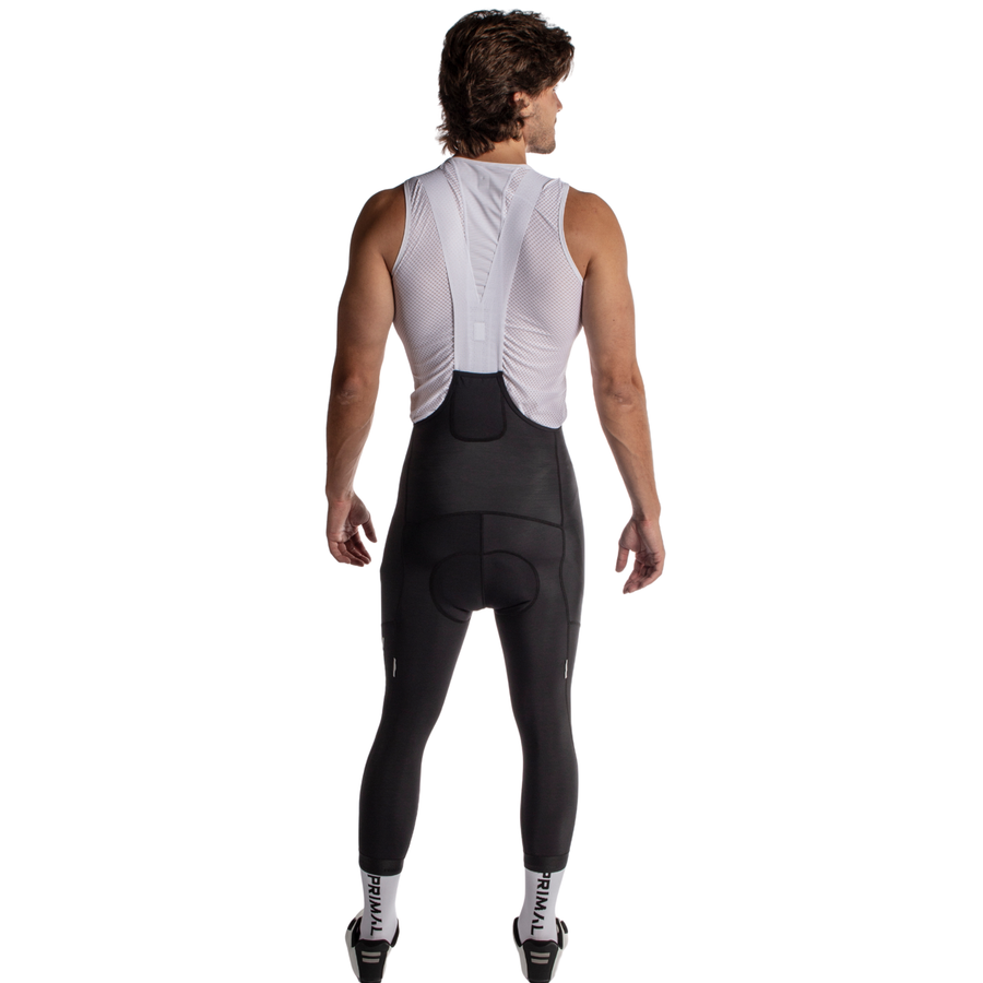 Alitios Men's Black Vertos Thermal Bib Tight