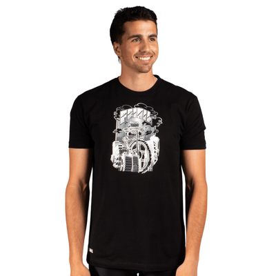 Black Bike-A-Tron Men's T-Shirt