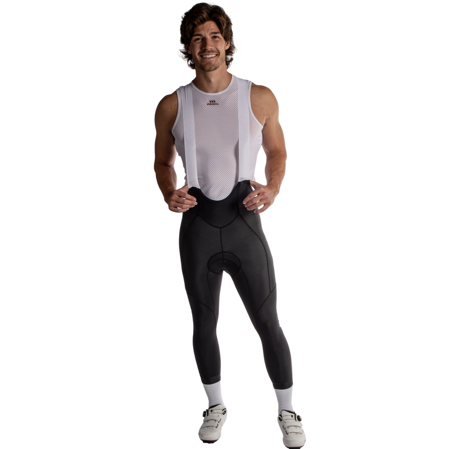 Alitios Men's Black Vertos Thermal Bib Tight
