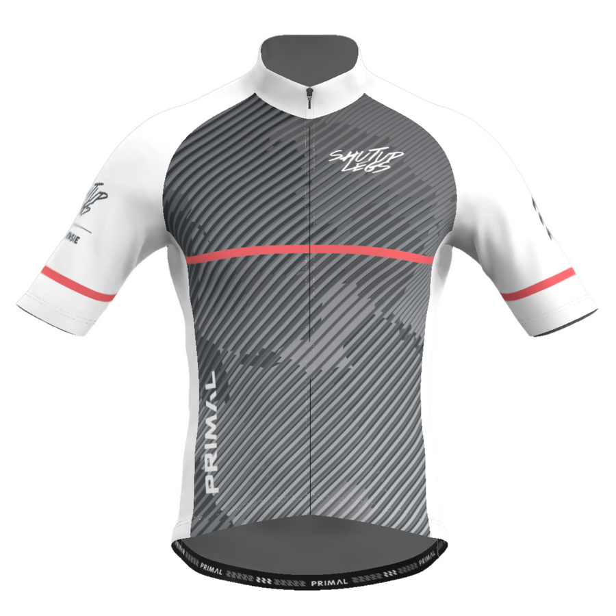 Shut Up Legs White Men's Prisma Tour Jersey