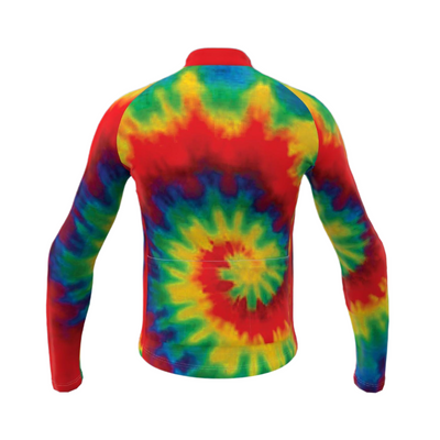 Tie-Dye Men's Long Sleeve Sport Cut Jersey
