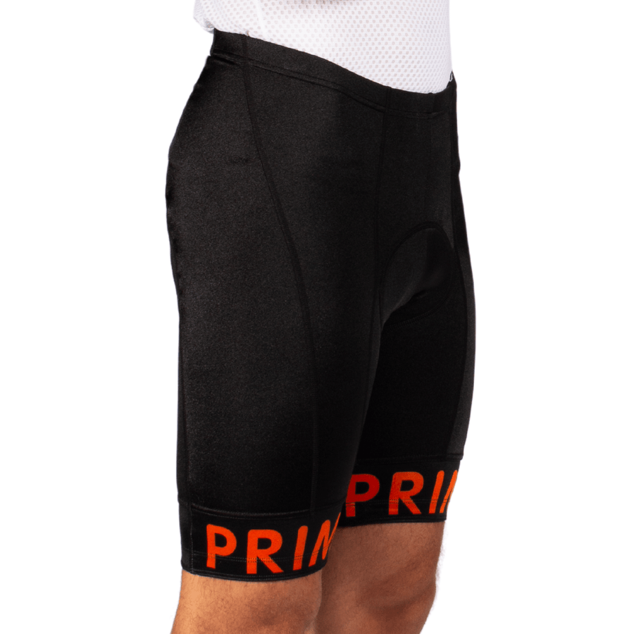 Lunix Men's Orange Prisma Shorts