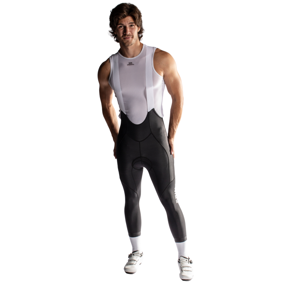 Alitios Men's Black Vertos Thermal Bib Tight