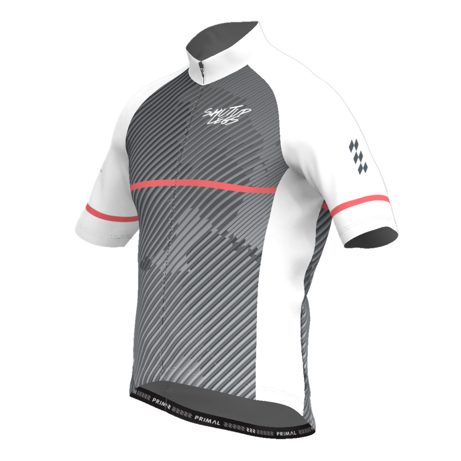 Shut Up Legs White Men's Prisma Tour Jersey