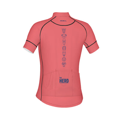 The Herd Women's Navy/Coral Evo 2.0 Jersey
