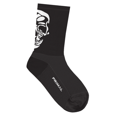 Skull Tall Cuff Socks