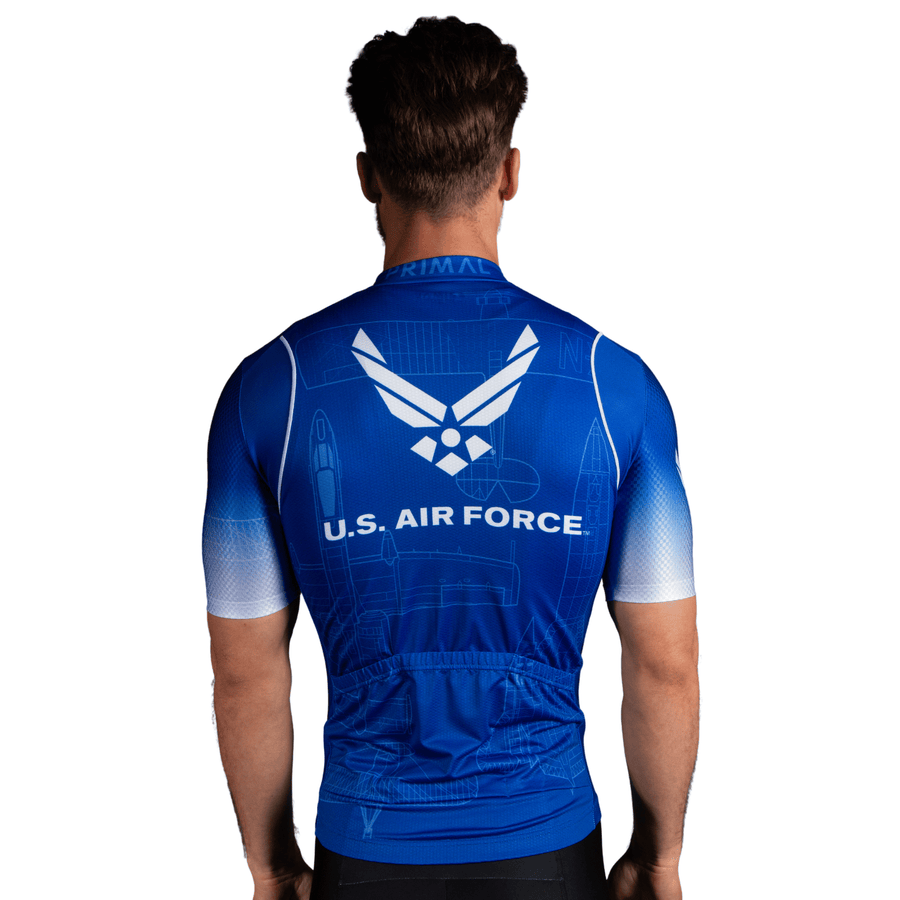 Air Force Aim High Men s Helix Cycling Jersey MD