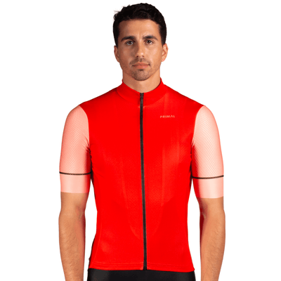 Solid Red Men's Helix 2.0 Jersey