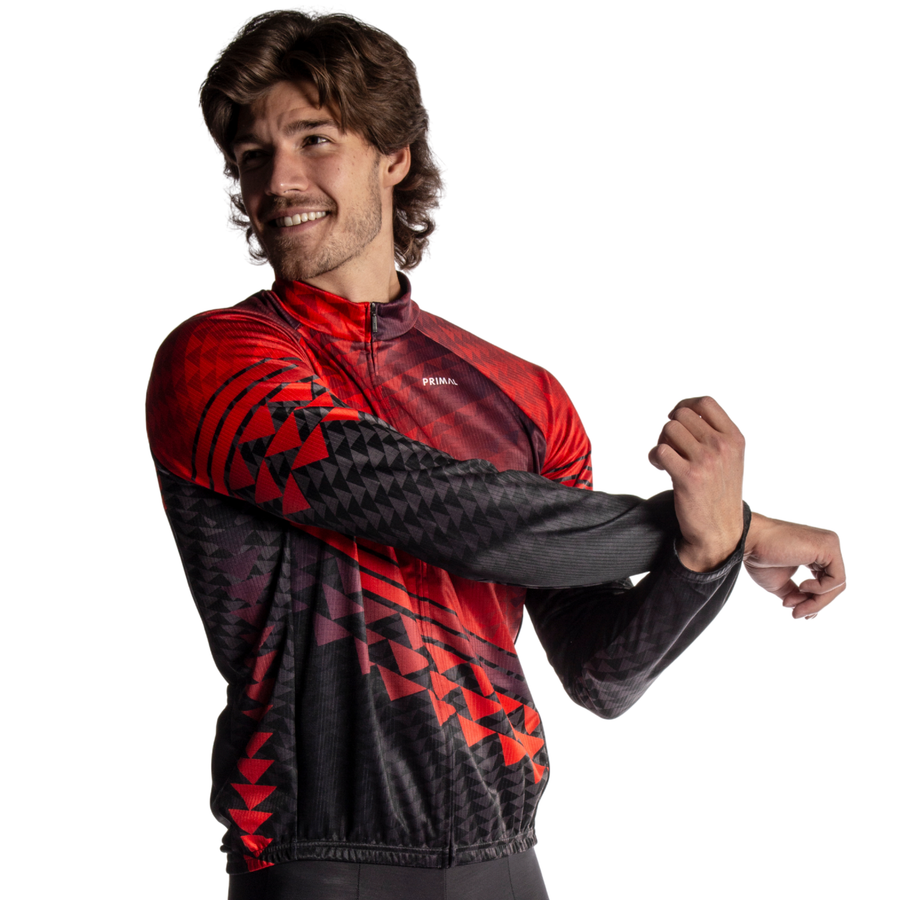 Accelerate Men's Heavyweight L/S Sport Cut Jersey