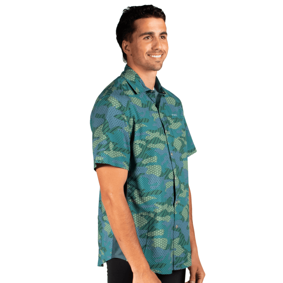 Camo Chameleon Men's Atouran Shirt 2XL