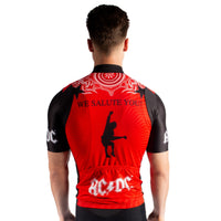 AC/DC For Those About to Rock Men's Helix Cycling Jersey