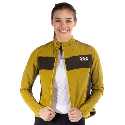 Alitios Women's Mustard Race Cut Vertos THS Jacket