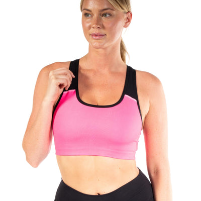 Hot Pink Women's Sports Bra