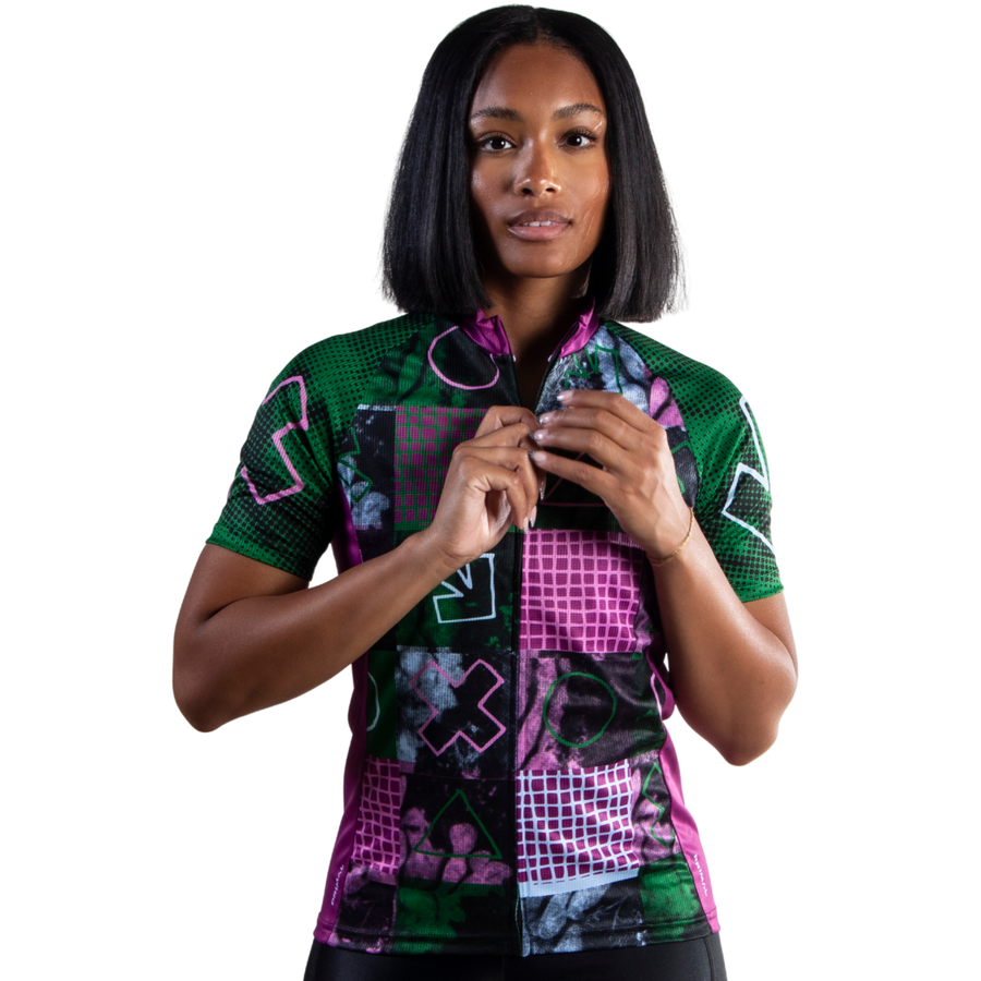 Lina Purple Women's Prisma Jersey