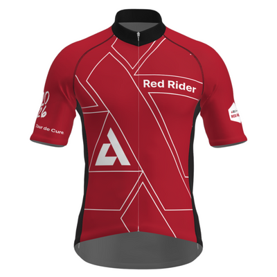Tour de Cure 2026 Red Rider Men's Prisma Jersey