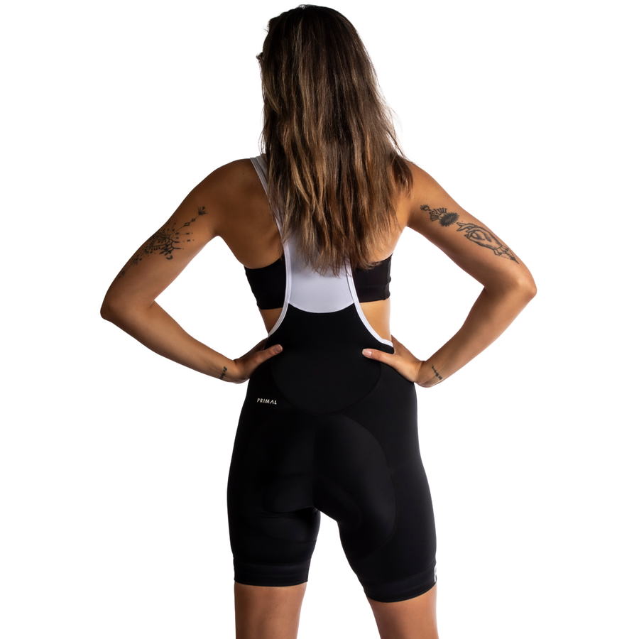 Lunix Women's White Evo Corsa Bib