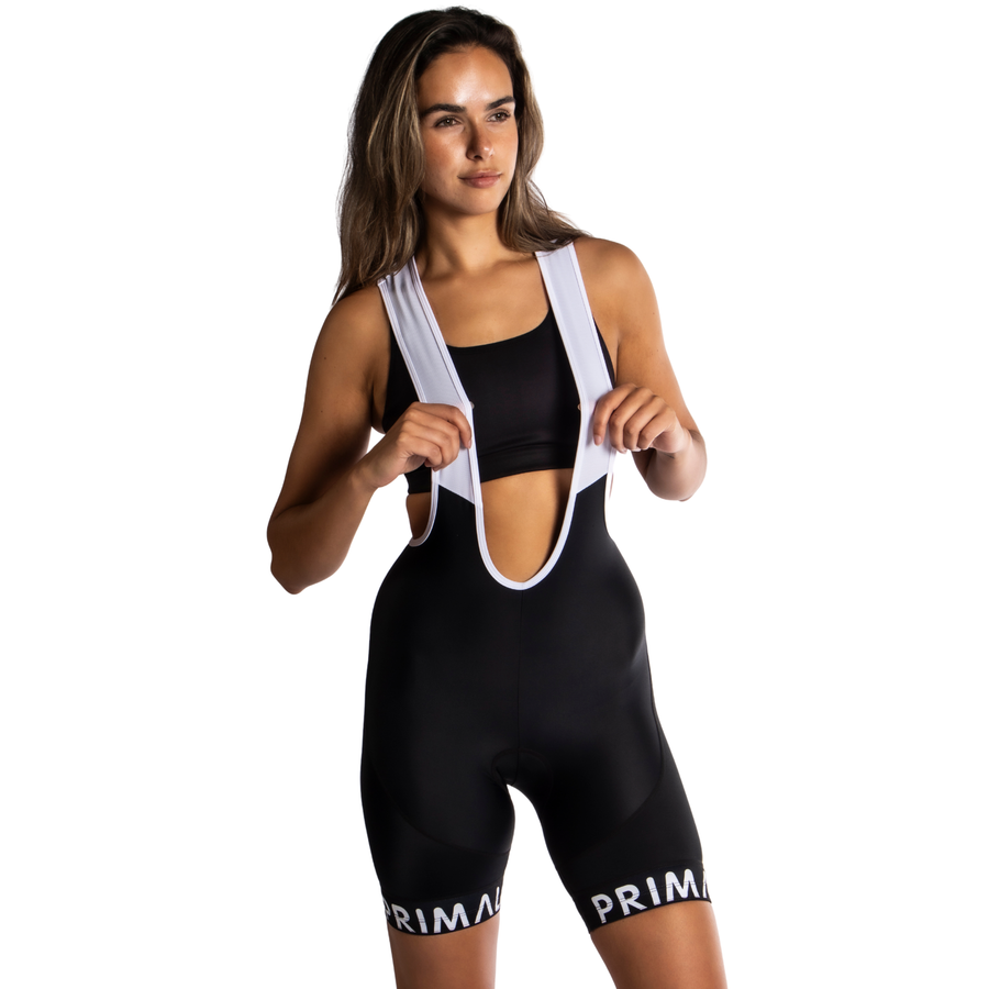 Lunix Women's White Evo Corsa Bib
