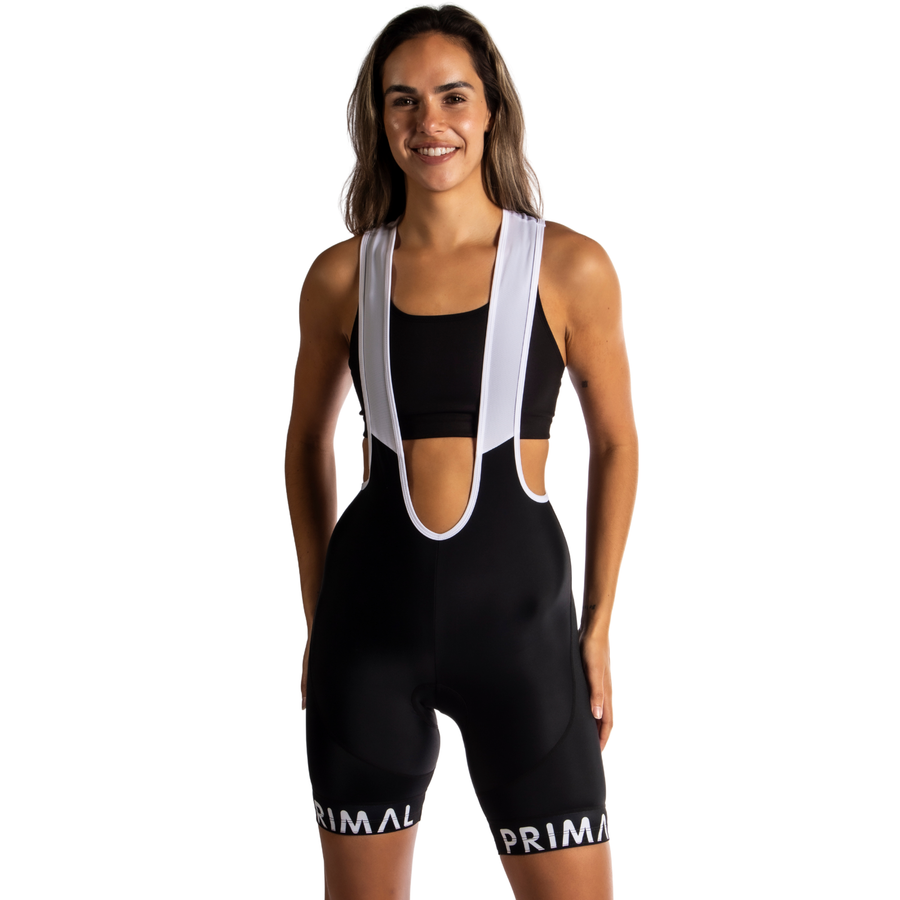 Lunix Women's White Evo Corsa Bib