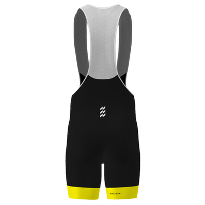 Ebony Slate Neon Yellow Men's Evo 2.0 Bib