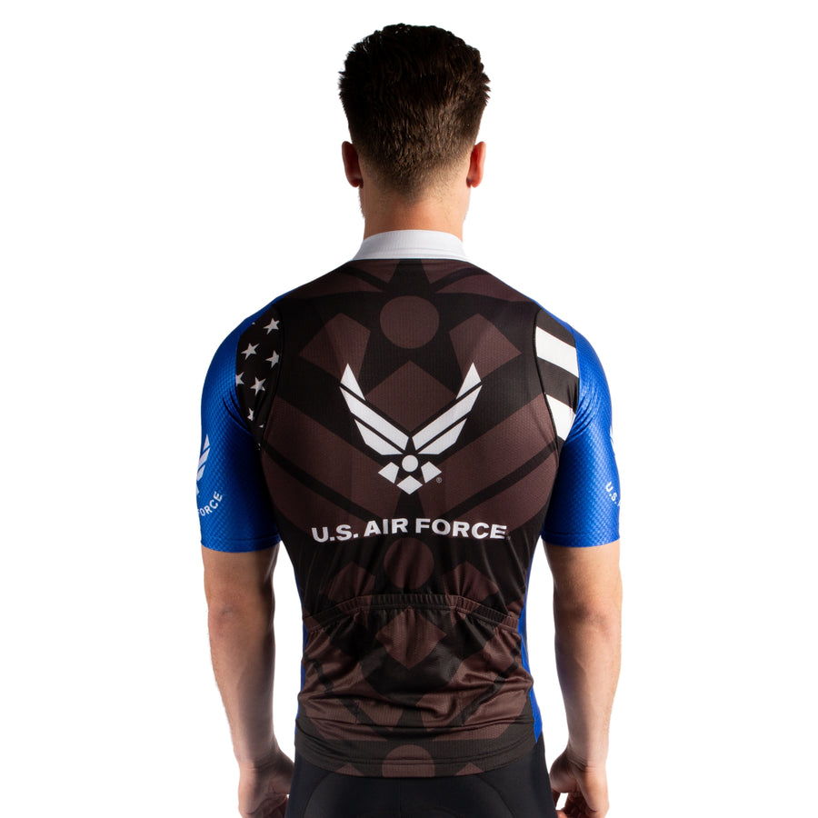 Air Force Stars and Stripes Men's Helix Cycling Jersey