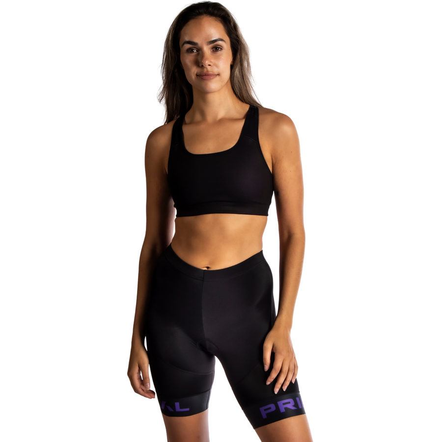 Lunix Slate Women's Purple Evo 2.0 Shorts