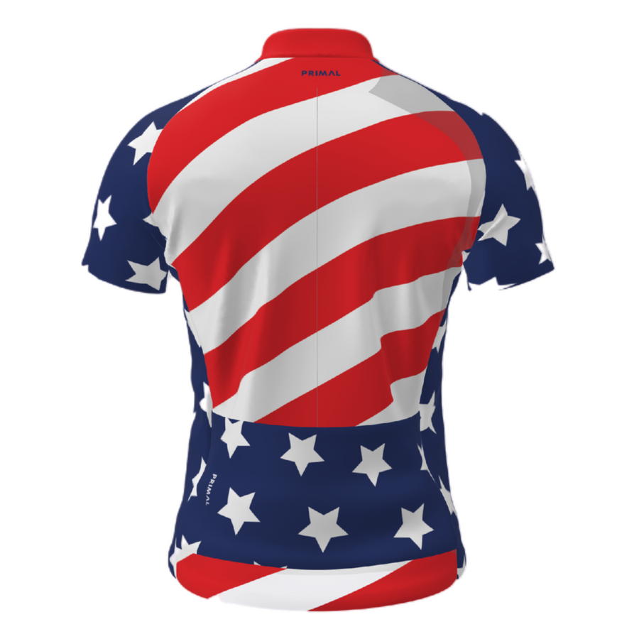 American Flag Men's Sport Cut Jersey