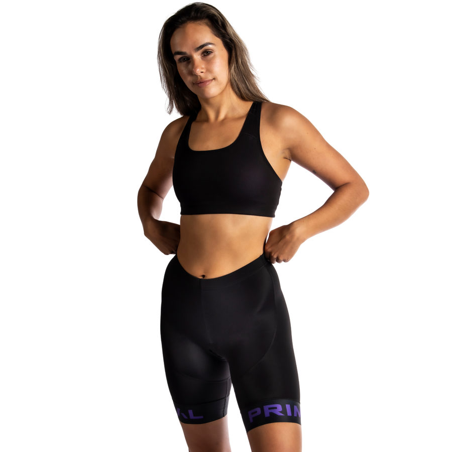 Lunix Slate Women's Purple Evo 2.0 Shorts