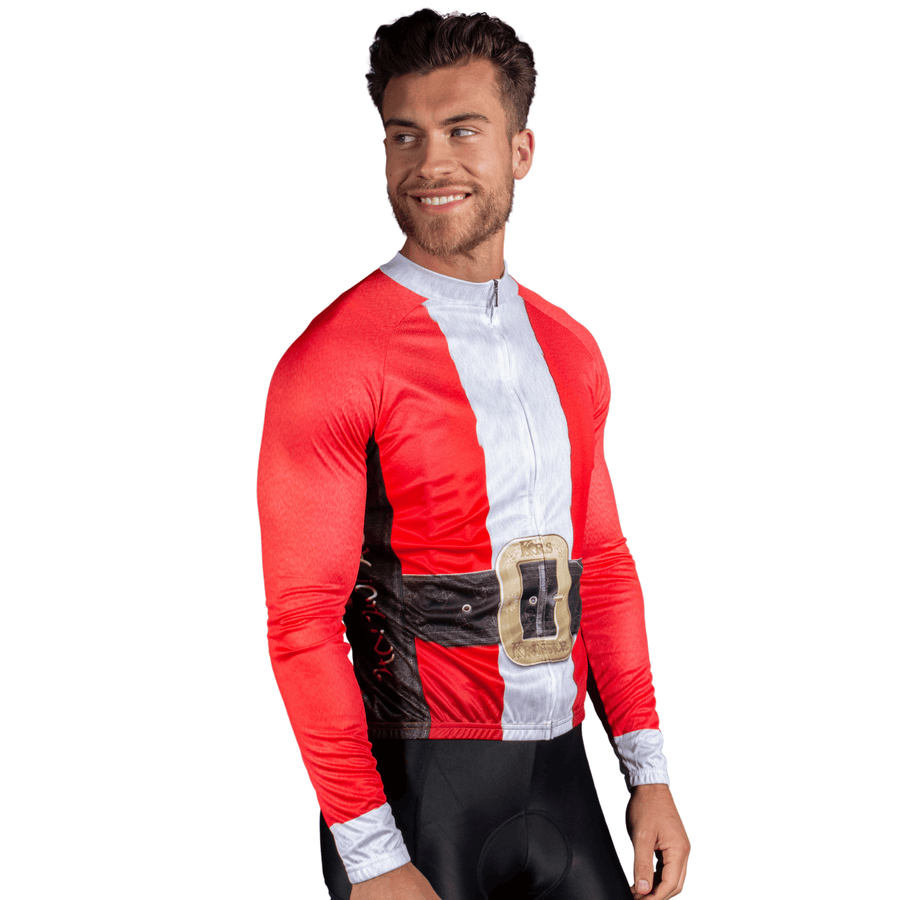 Santa Suit Men's Long Sleeve Jersey