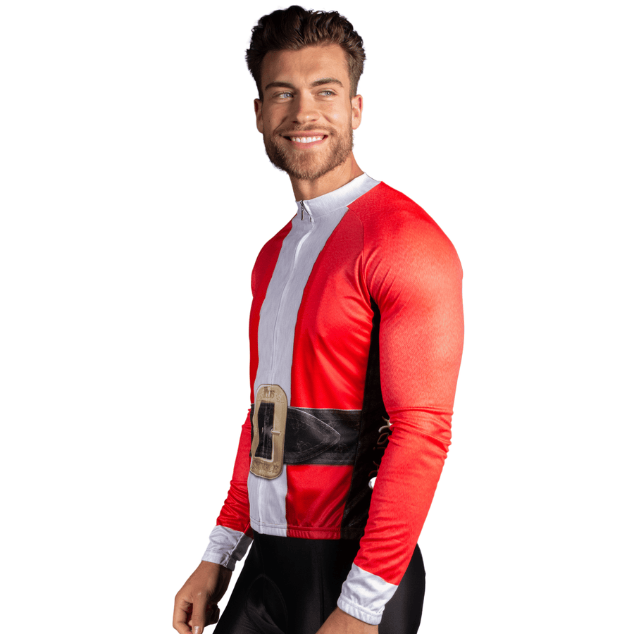 Santa Suit Men's Long Sleeve Jersey