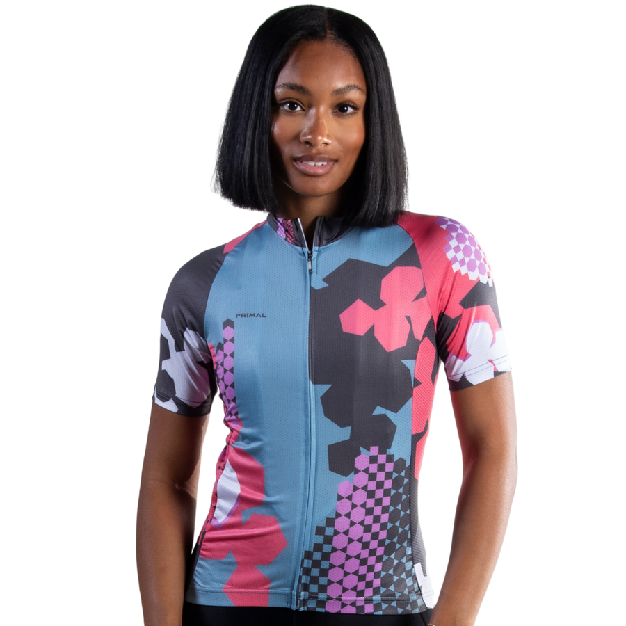 Teal Hex Moderne Women's Prisma Tour Jersey