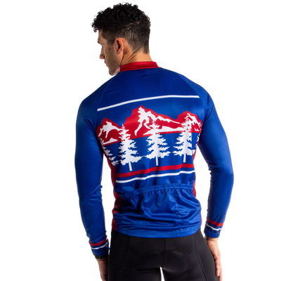 Timberline Men's Long Sleeve Prisma Jersey