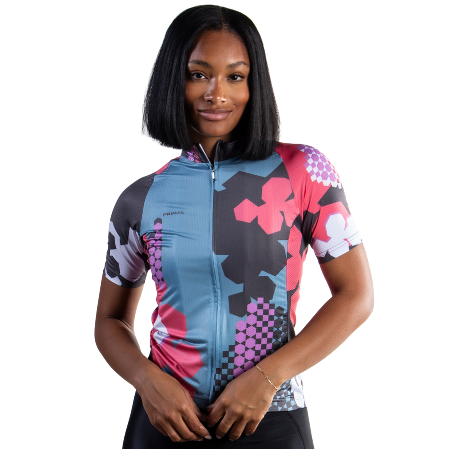 Teal Hex Moderne Women's Prisma Tour Jersey