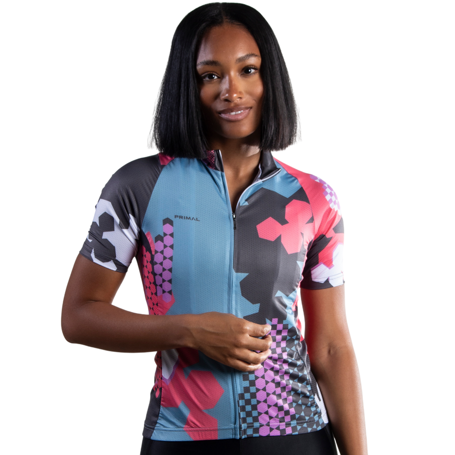 Teal Hex Moderne Women's Prisma Tour Jersey