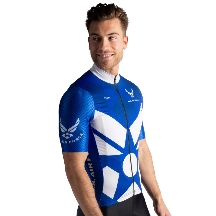 Air Force Stars and Stripes Men's Helix Cycling Jersey