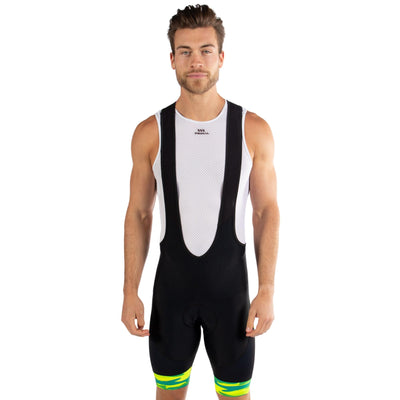 Shut Up Legs Neon Camo Bibs