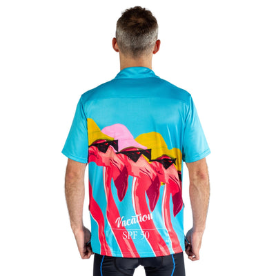 Blue Flamingo Men's Crew Shirt