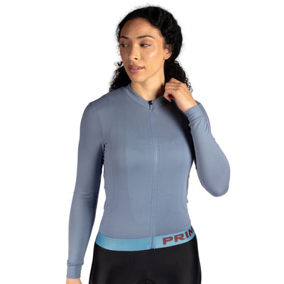 Alitios Women's Blue Long Sleeve Vertos Jersey
