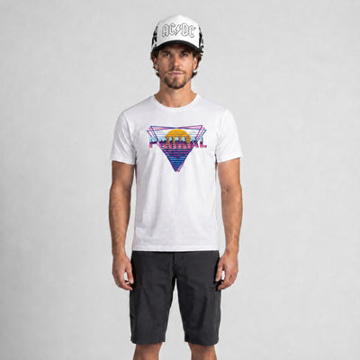 AC/DC Newsprint Cycling Cap