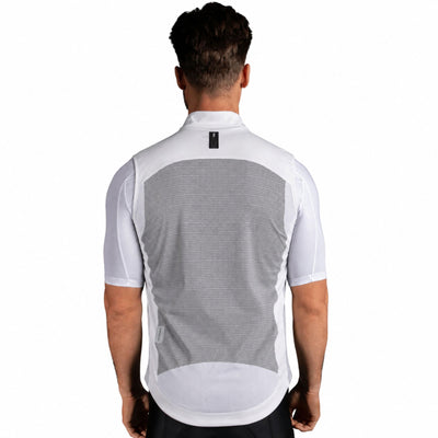 Alitios White Men's Etheros Gilet