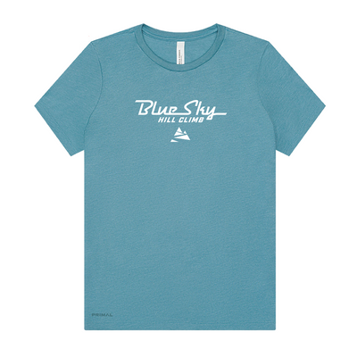 Blue Sky Hill Climb 2026 Damen Kurzarm-T-Shirt (VORBESTELLUNG)