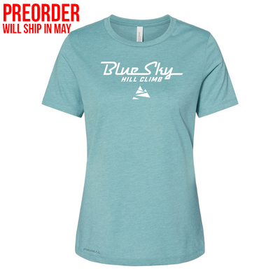 Blue Sky Hill Climb 2026 Women's Short Sleeve T-Shirt (PREORDER)