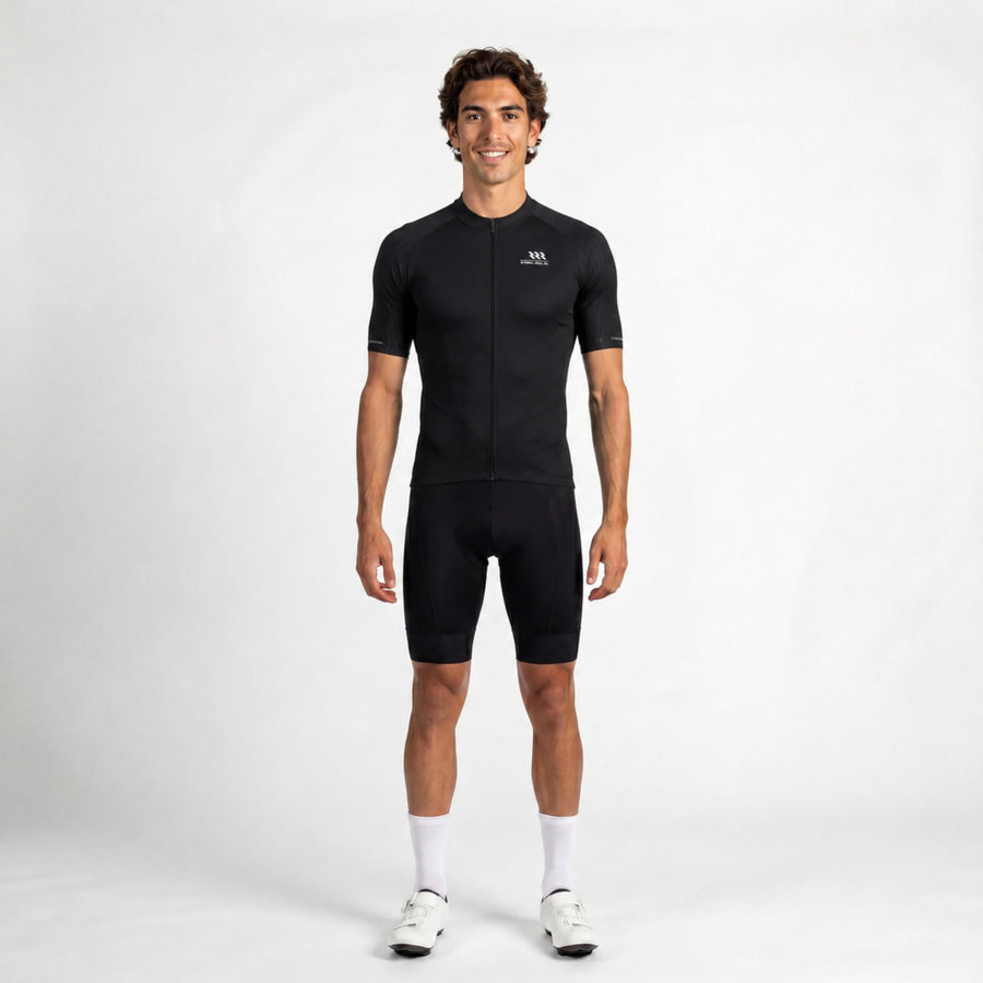 Black Etheros AIE AERO Men's Jersey
