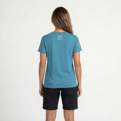 Blue Sky Hill Climb 2026 Damen Kurzarm-T-Shirt (VORBESTELLUNG)